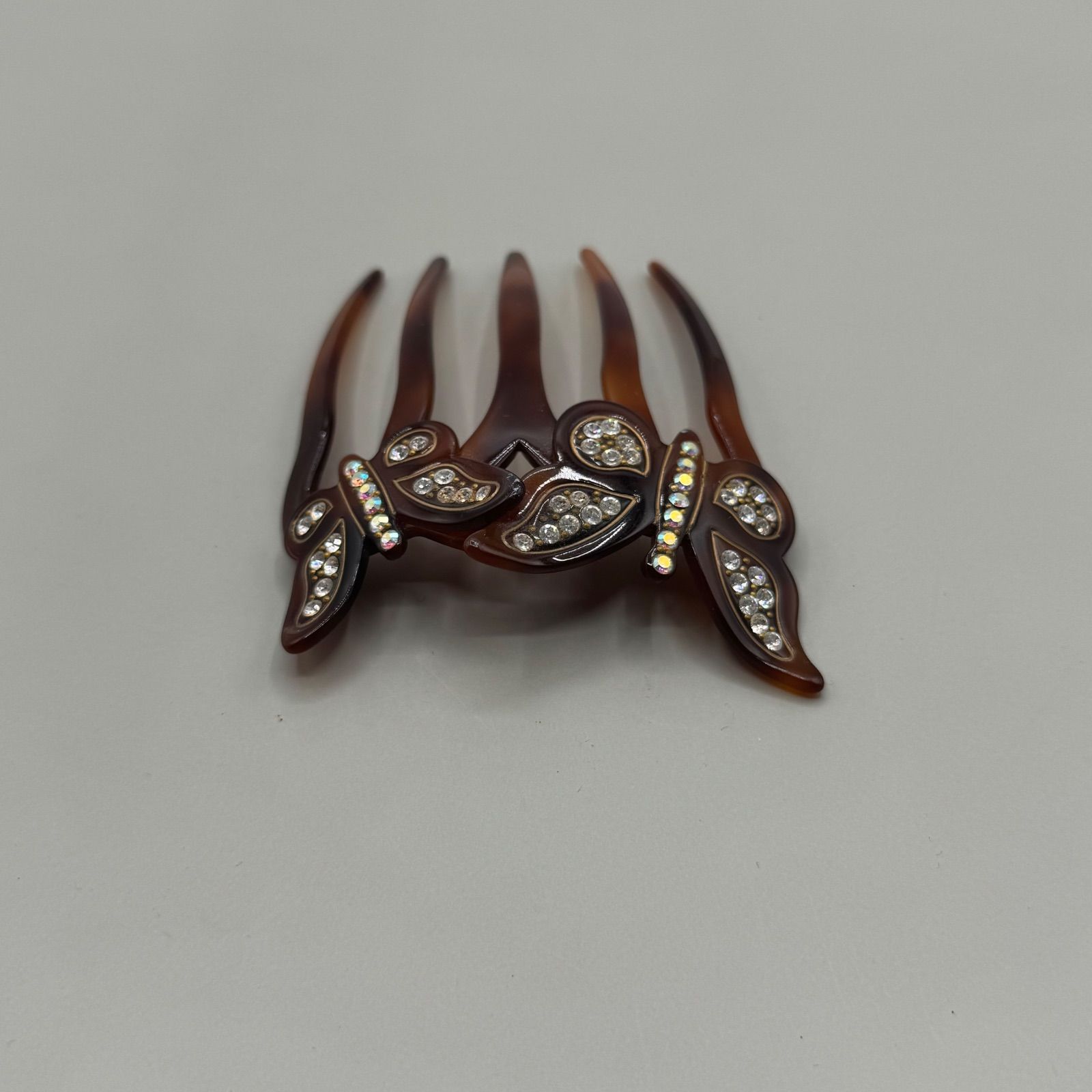 美品 ALEXANDRE DE PARIS アレクサンドルドゥパリ 蝶 バタフライ