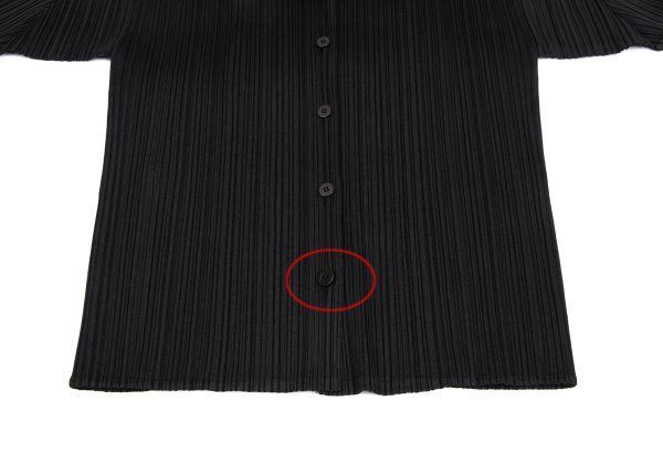 真*香様 美品PLEATS PLEASE 半袖シャツ 黒 プリーツプリーズPLEATS PLEASE プリーツ半袖シャツ 黒4 - メルカリ