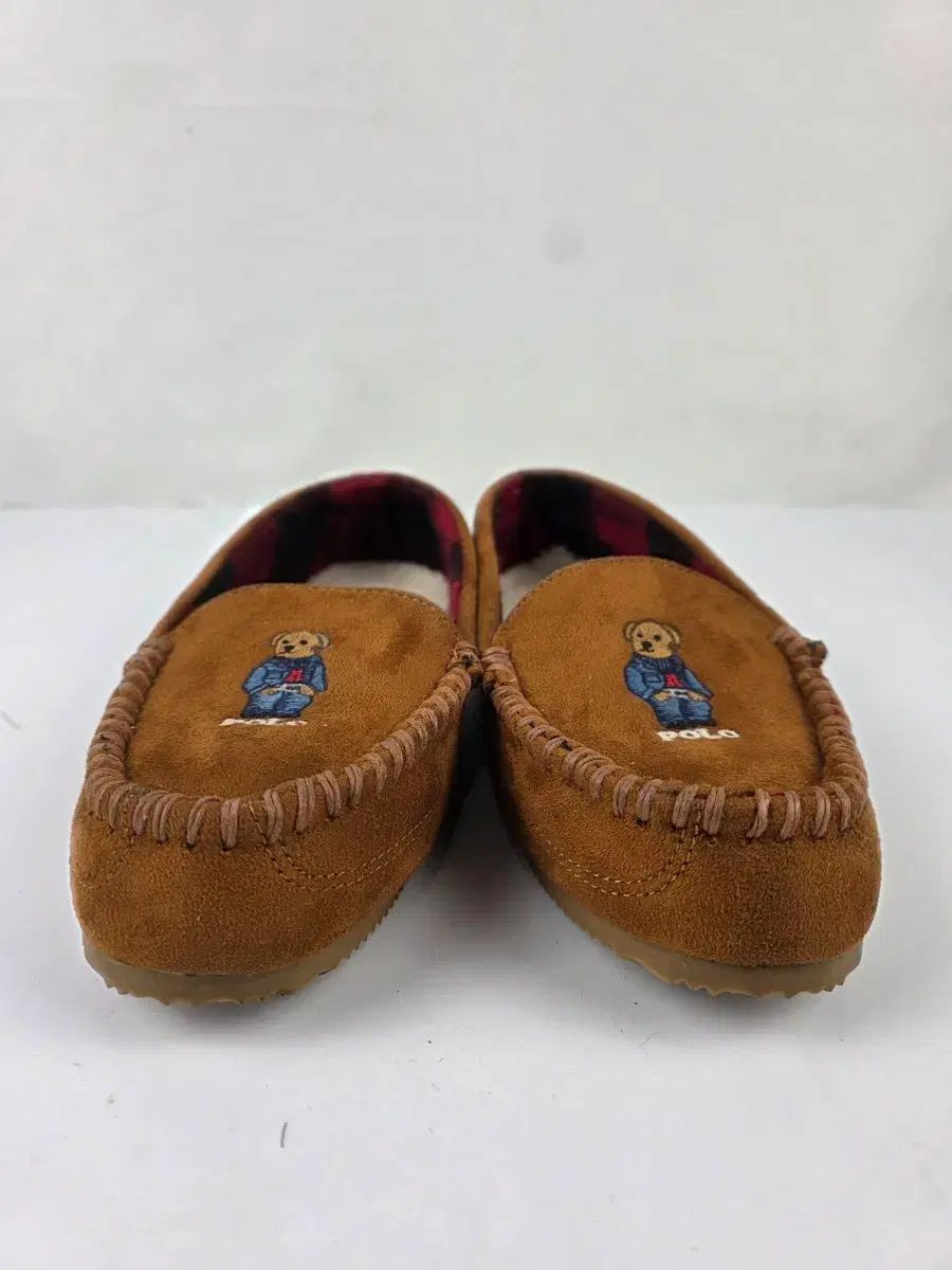 ヴィンテージ^^230 ポロ ラルフローレン デジ ベア モカシンシューズ