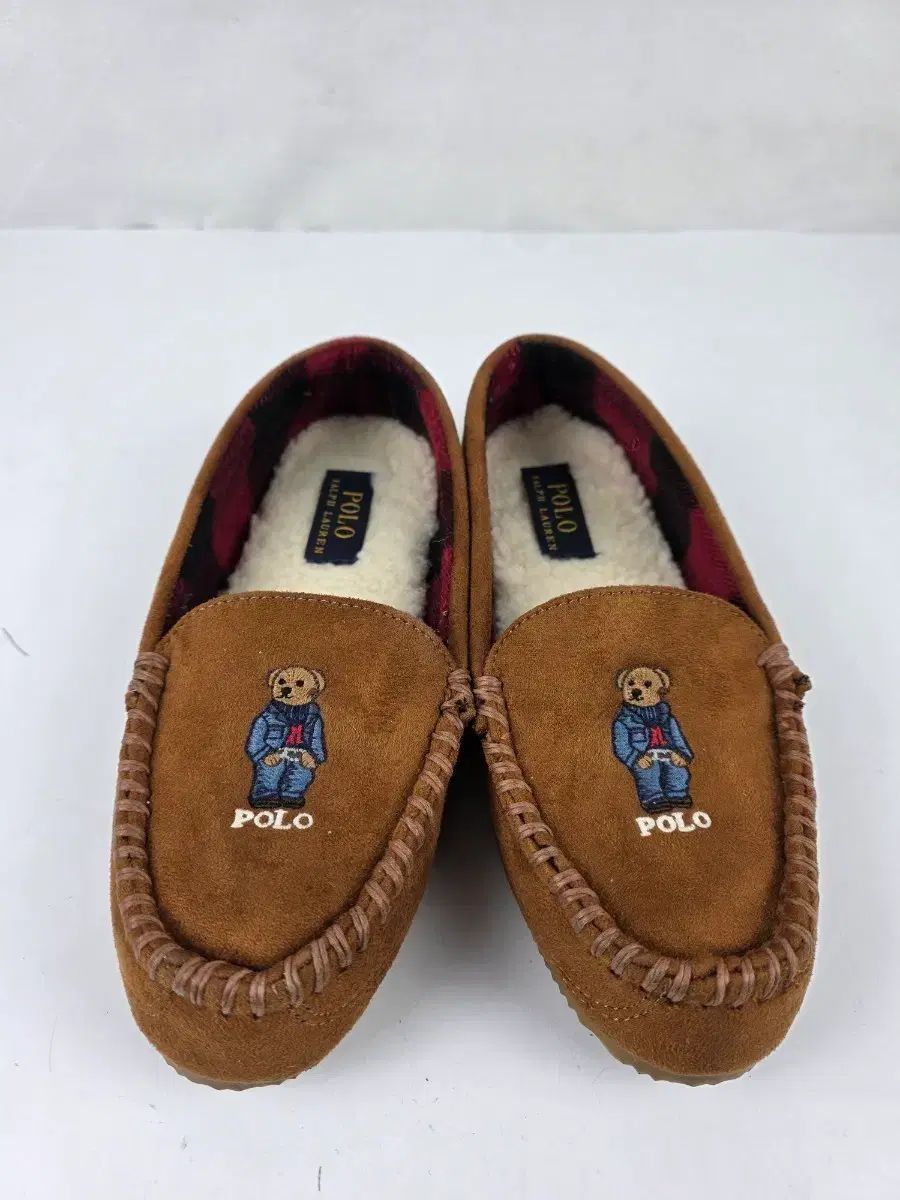 ヴィンテージ^^230 ポロ ラルフローレン デジ ベア モカシンシューズ
