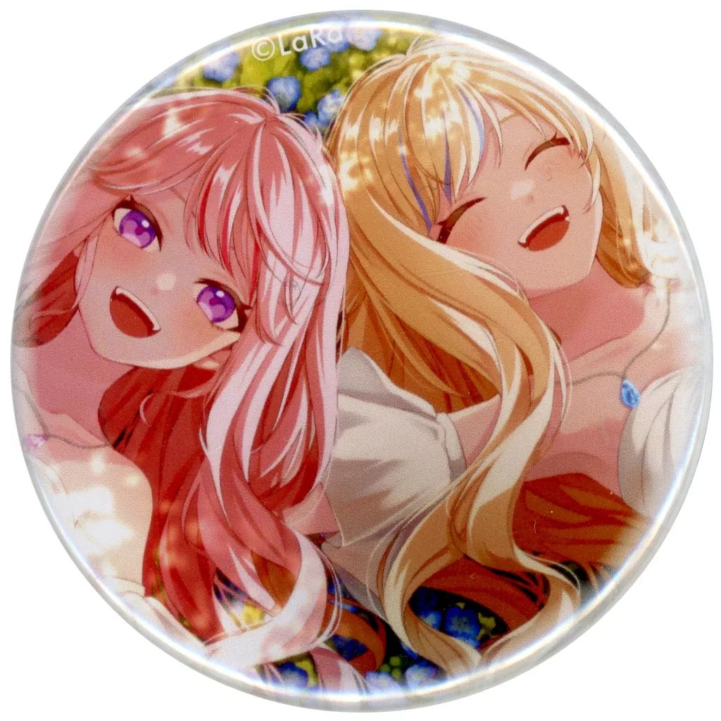 中古】バッジ・ビンズ 田中ヒメ＆鈴木ヒナ(仰向け) トレーディング缶