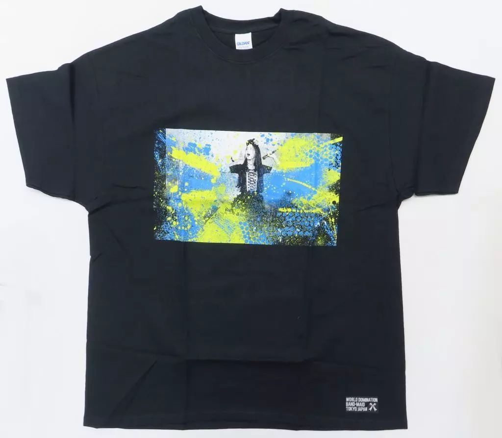 BAND-MAID バンドTシャツ SAIKI XLサイズ 中古】Tシャツ SAIKI(BAND-MAID) Tシャツ ブラック XLサイズ 「BAND
