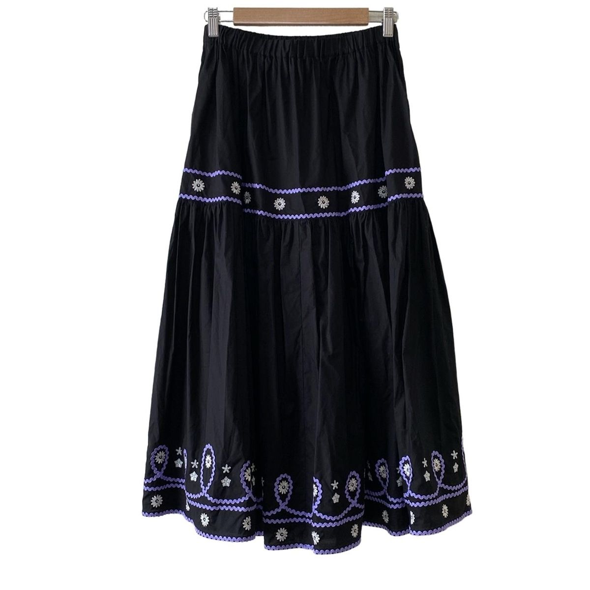 トクコ・プルミエヴォル ロングスカート サイズ9 M レディース - 黒