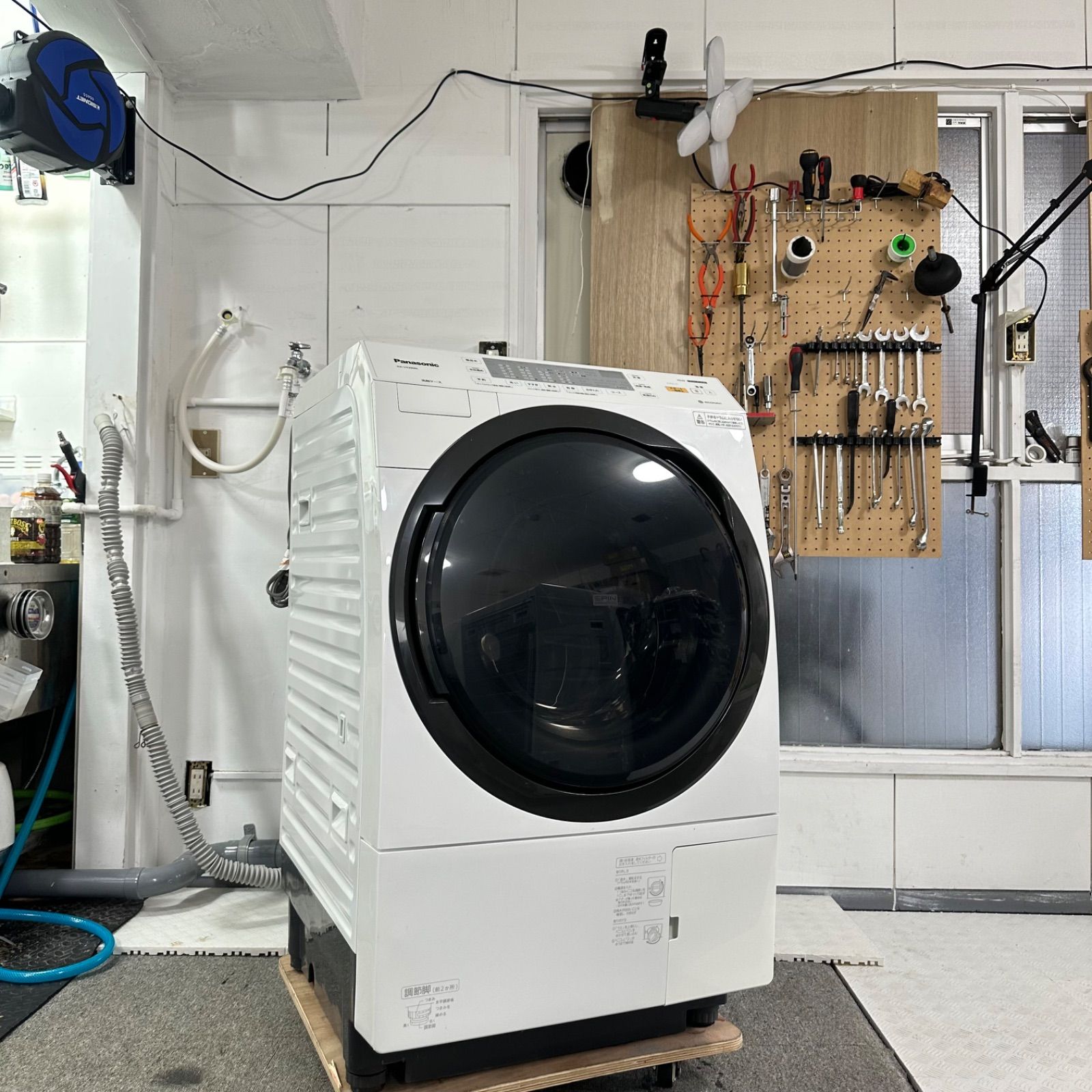 パナソニック 新品パーツ有 分解洗浄商品 NA-VX3900L ドラム式洗濯機分解クリーニング/部品交換:Panasonic NA-VX3900L作業