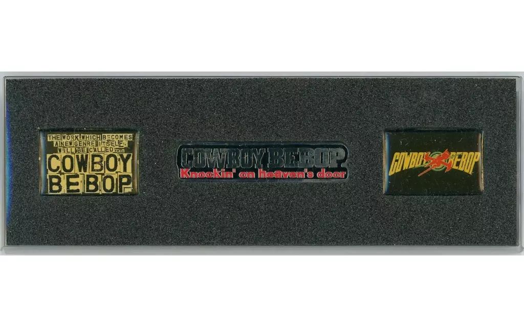 中古】バッジ・ビンズ ロゴ 特製ピンズ 「劇場版 カウボーイビバップ