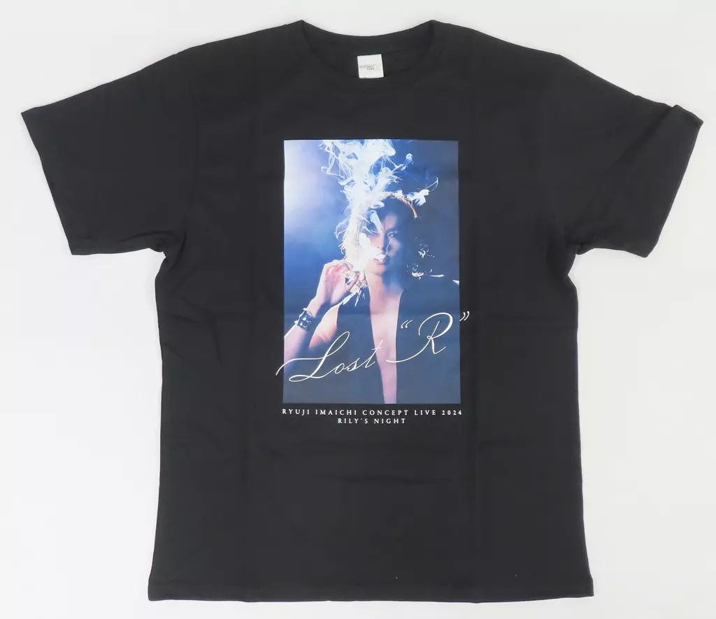 中古】Tシャツ 今市隆二 フォトTシャツ ブラック Lサイズ 「RYUJI