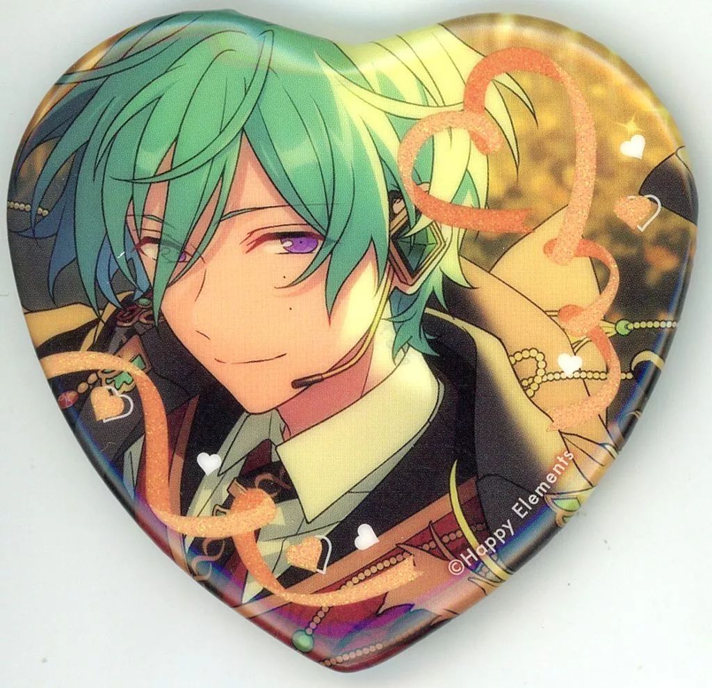 風早巽 ハート缶バッジ 51点 まとめ売り 中古】バッジ・ビンズ 風早巽 ホワイトデー ハート缶バッジ 「あんさん