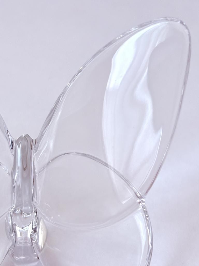  Baccarat バカラ バタフライ オブジェ 置物 送料込み 6462433 観葉植物 置物 インテリア小物