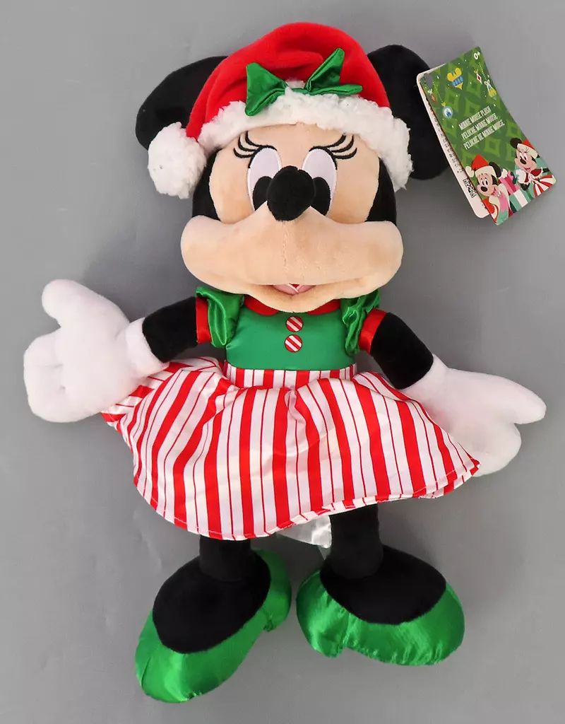 中古】ぬいぐるみ ミニーマウス(クリスマス 2023) ぬいぐるみ