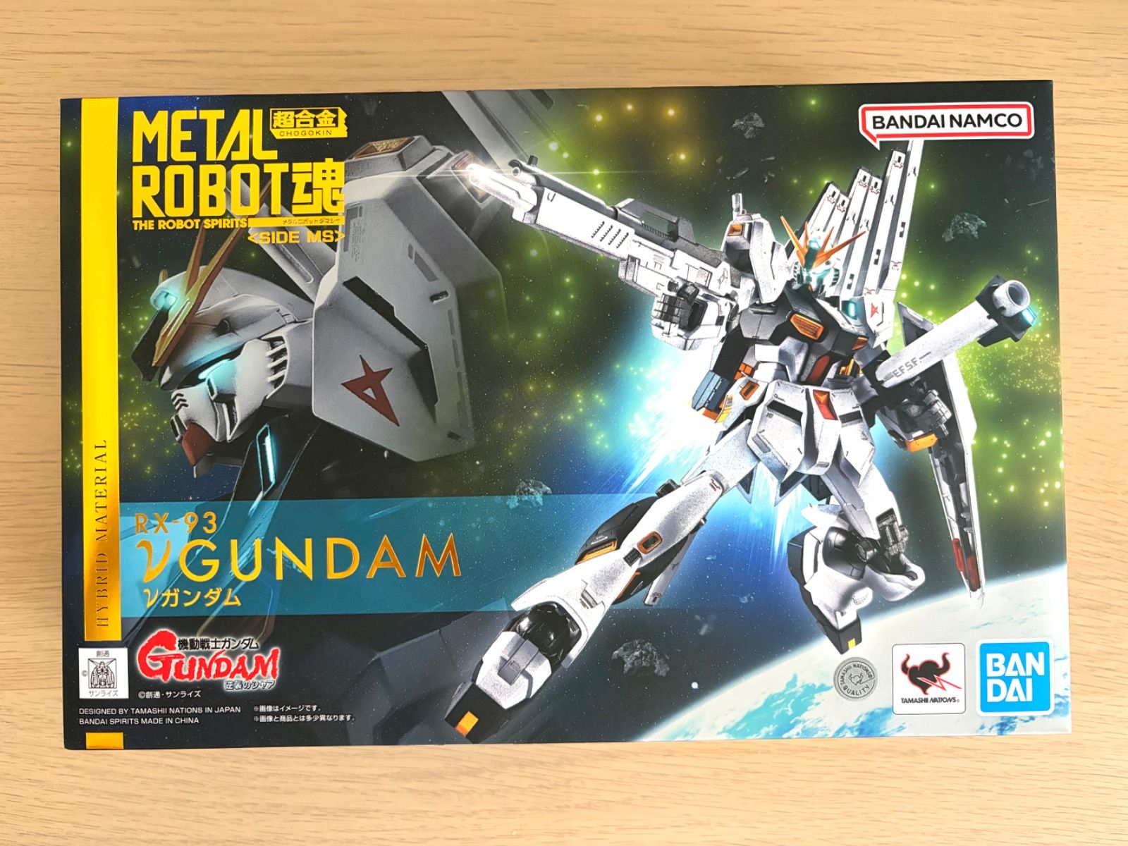 訳あり］L ROBOT魂 ＜SIDE MS＞ νガンダム 機動戦士ガンダム 逆襲の