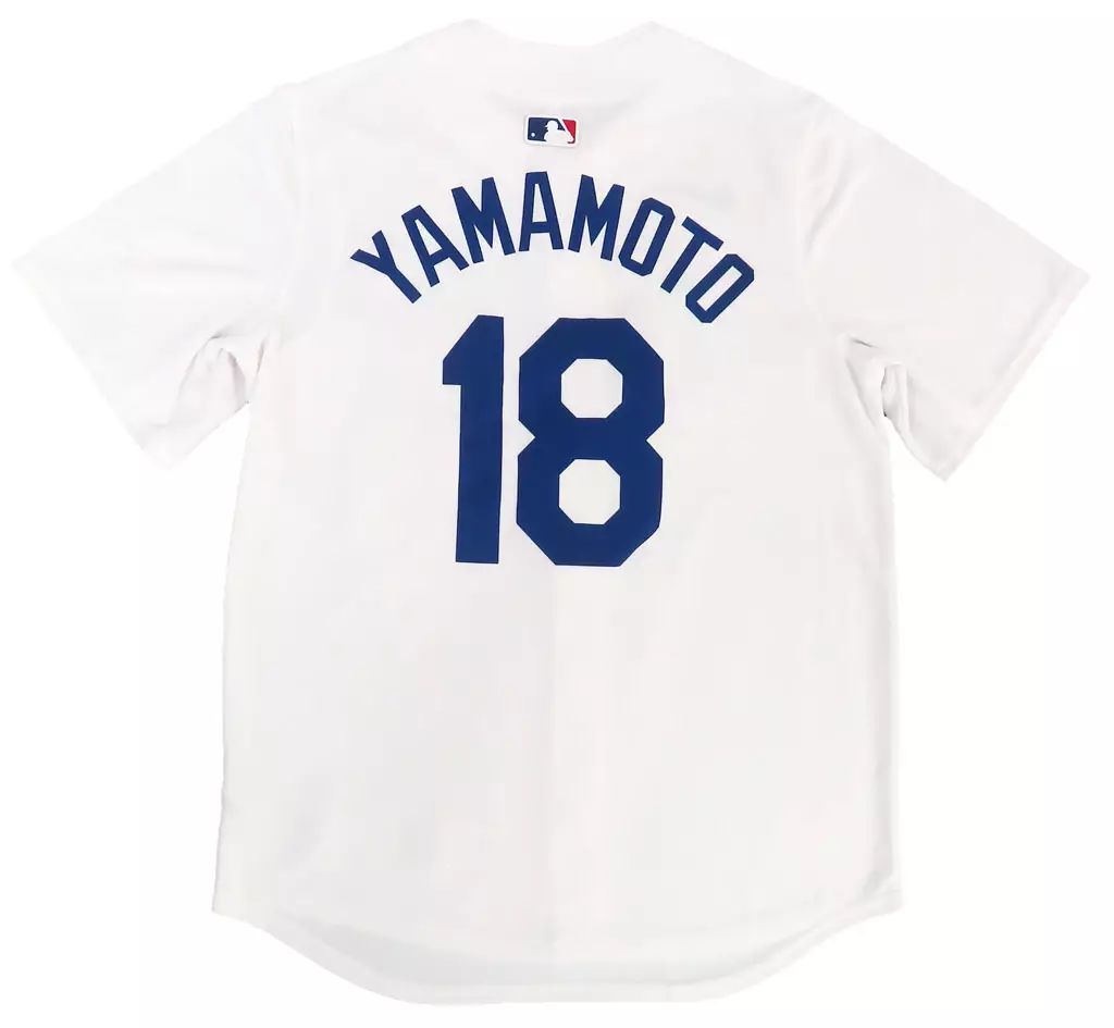 中古】衣料雑貨 山本由伸#18(ロサンゼルス・ドジャース) レプリカ