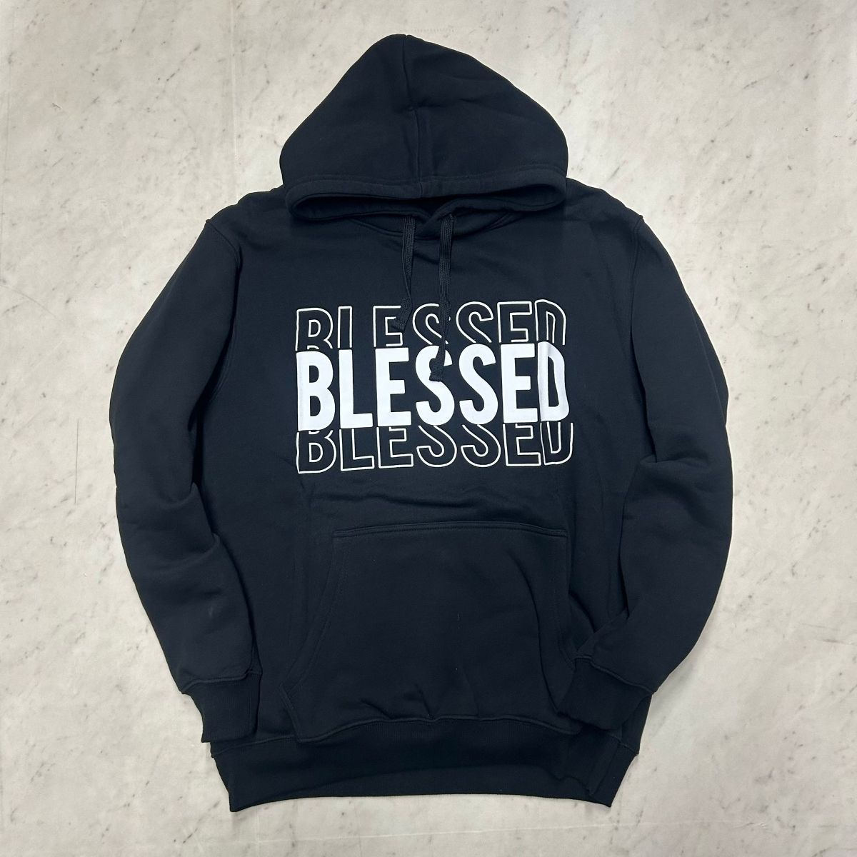 LA発 BLESSED ブレスト グラフィック プルオーバー パーカー Chicano 