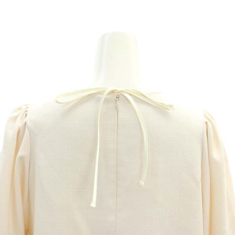 ヨリ yori 24SS ドライツイードパフブラウス プルオーバー 長袖 F