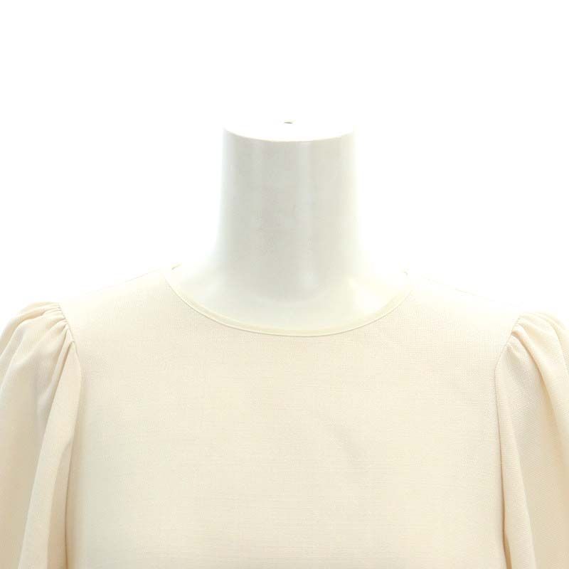 ヨリ yori 24SS ドライツイードパフブラウス プルオーバー 長袖 F