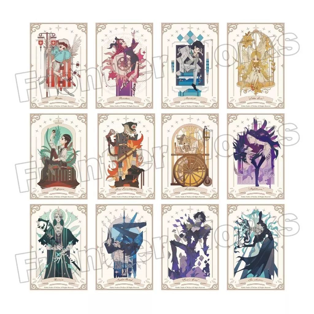 中古】バッジ・ビンズ 全12種セット 「Identity V 第五人格 アート
