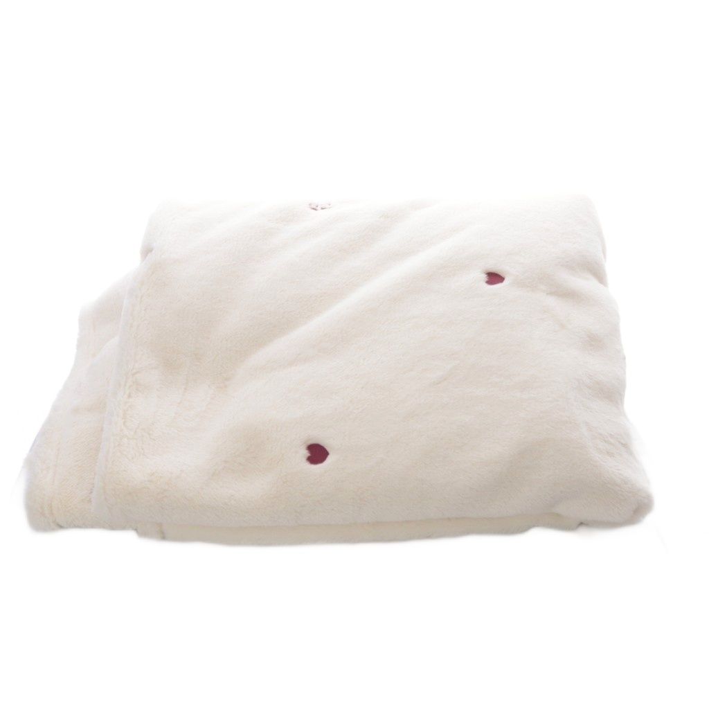 ジェラートピケ gelato pique Sleep 25AW ハートロゴちび刺繍 毛布