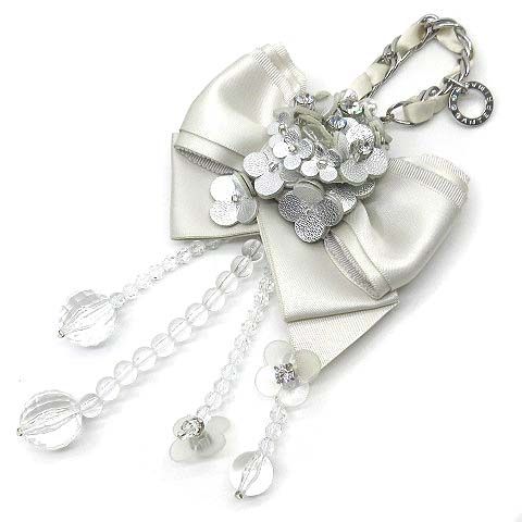 極美品✨アンテプリマ ガーラグリッター チャーム シルバー リボン パール 極美品✨アンテプリマ ガーラグリッター チャーム シルバー リボン