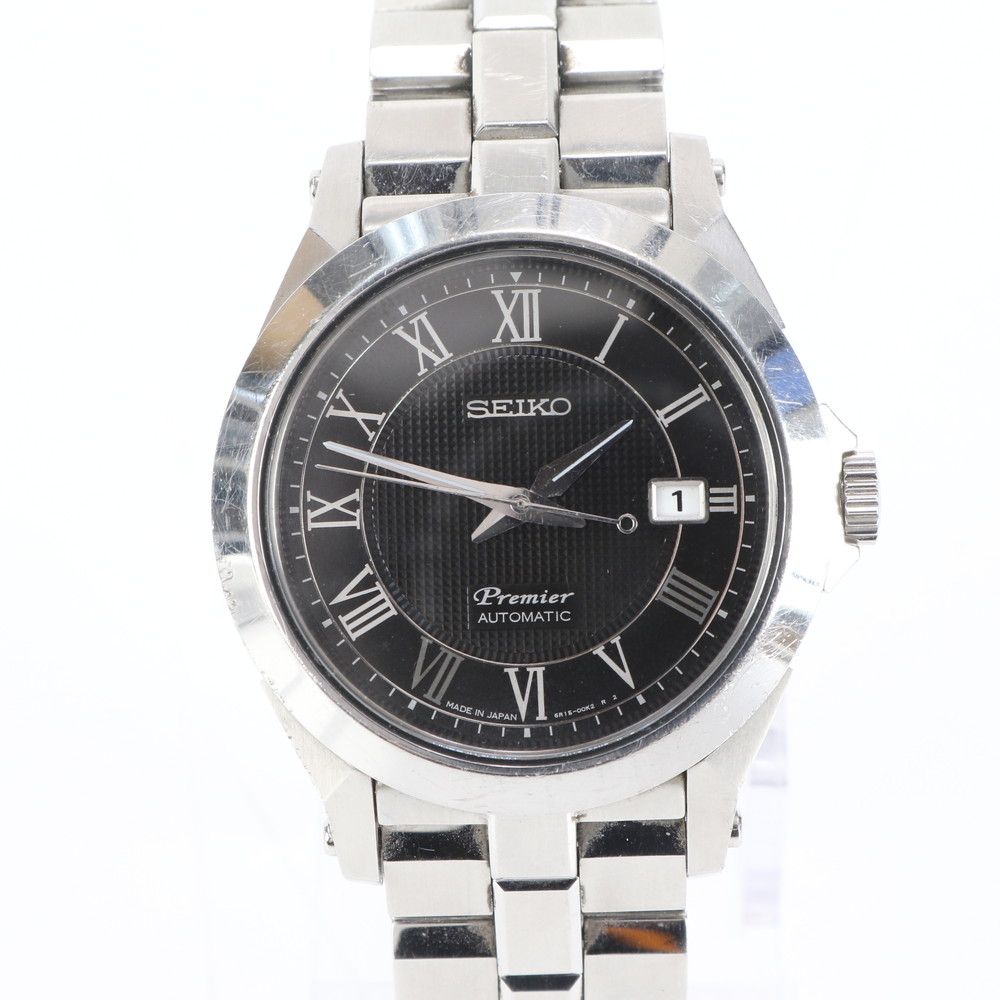 セイコー プルミエ デイト 自動巻き 腕時計 ウォッチ 6R15 00F0 ファッション メンズ RWE DJ27 4