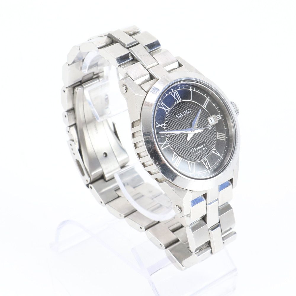  セイコー プルミエ デイト 自動巻き 腕時計 ウォッチ 6R15 00F0 ファッション メンズ RWE DJ27 4 ボタンダウン 自動巻き時計 腕時計(アナログ)