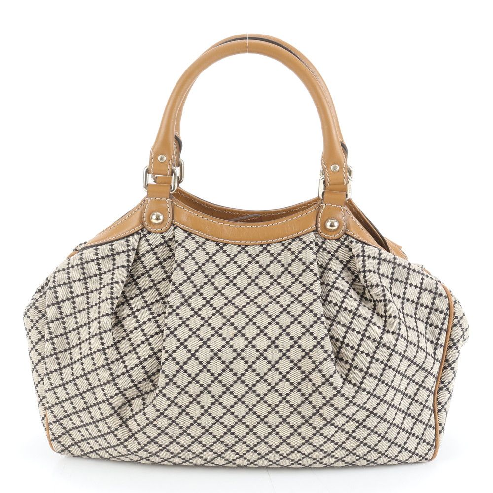 GUCCI グッチ　スーキー　ディアマンテ　極美品　レディース　トートバッグ 極美品 グッチ ディアマンテ スーキー 211944 レザー トート バッグ