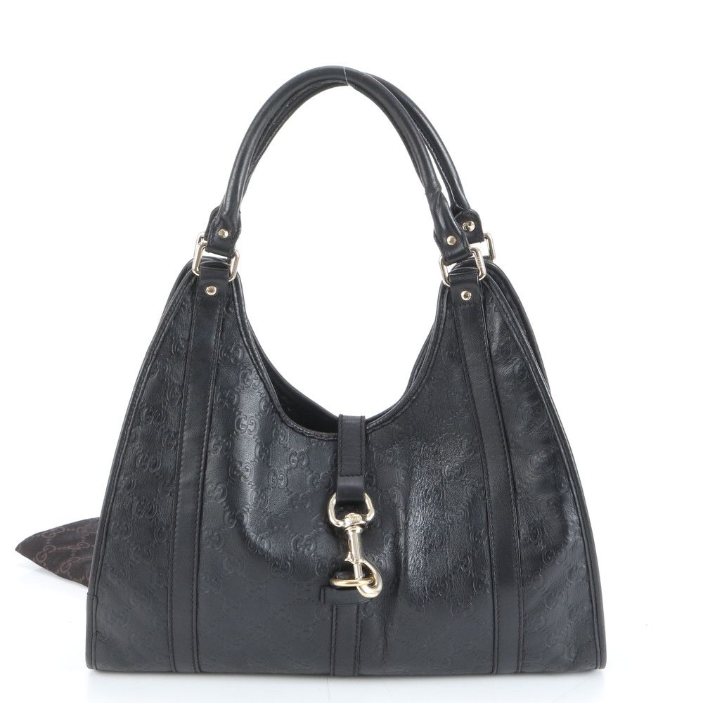 グッチ→ 美品 グッチ グッチシマ 203494 レザー トート バッグ 肩掛け