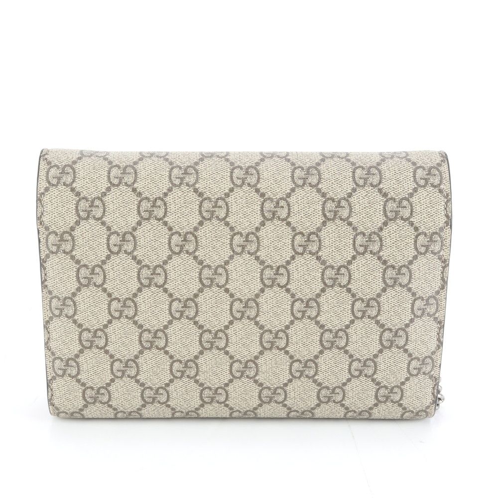 極美品 グッチ ディオニュソス GG スプリーム 斜め掛け チェーン