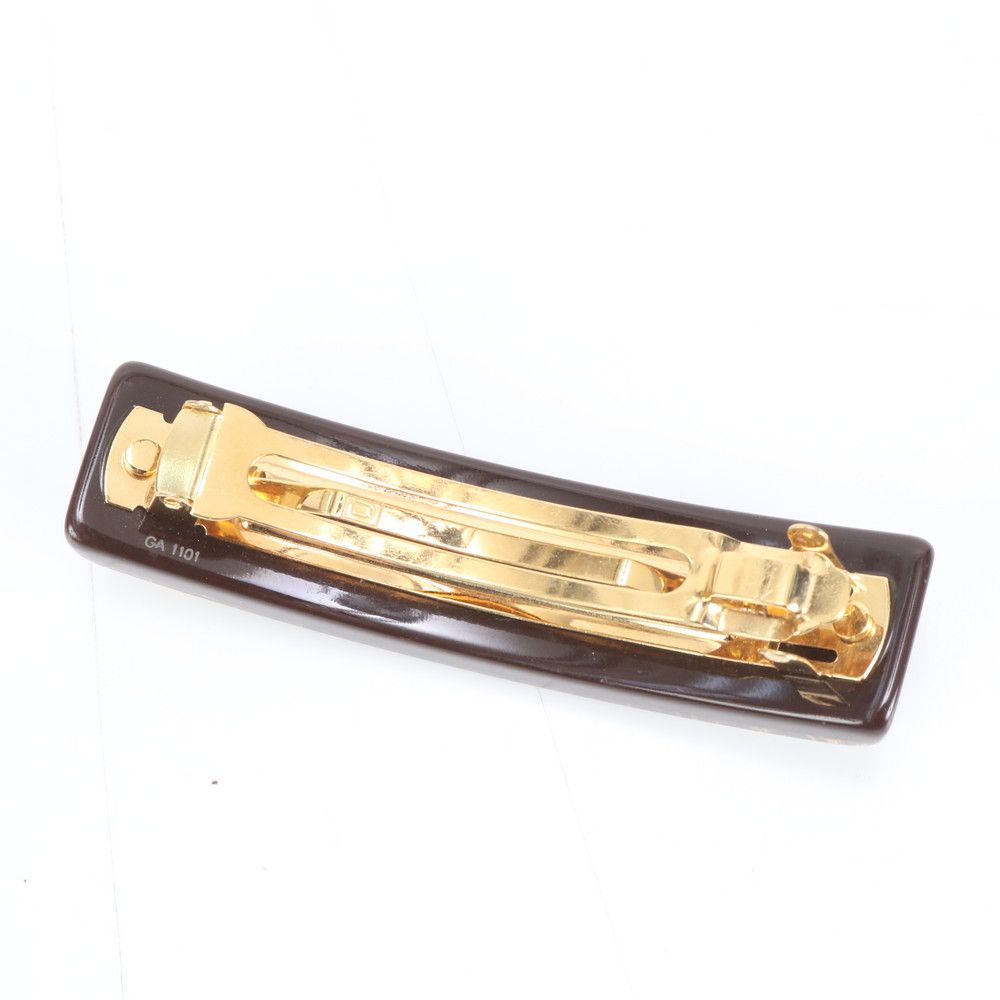 美品 ルイヴィトン アンクルージョン バレッタ ヘアピン 髪留め ヘア