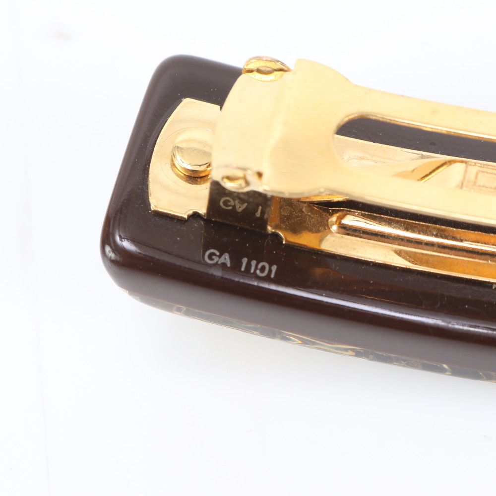 美品 ルイヴィトン アンクルージョン バレッタ ヘアピン 髪留め ヘア