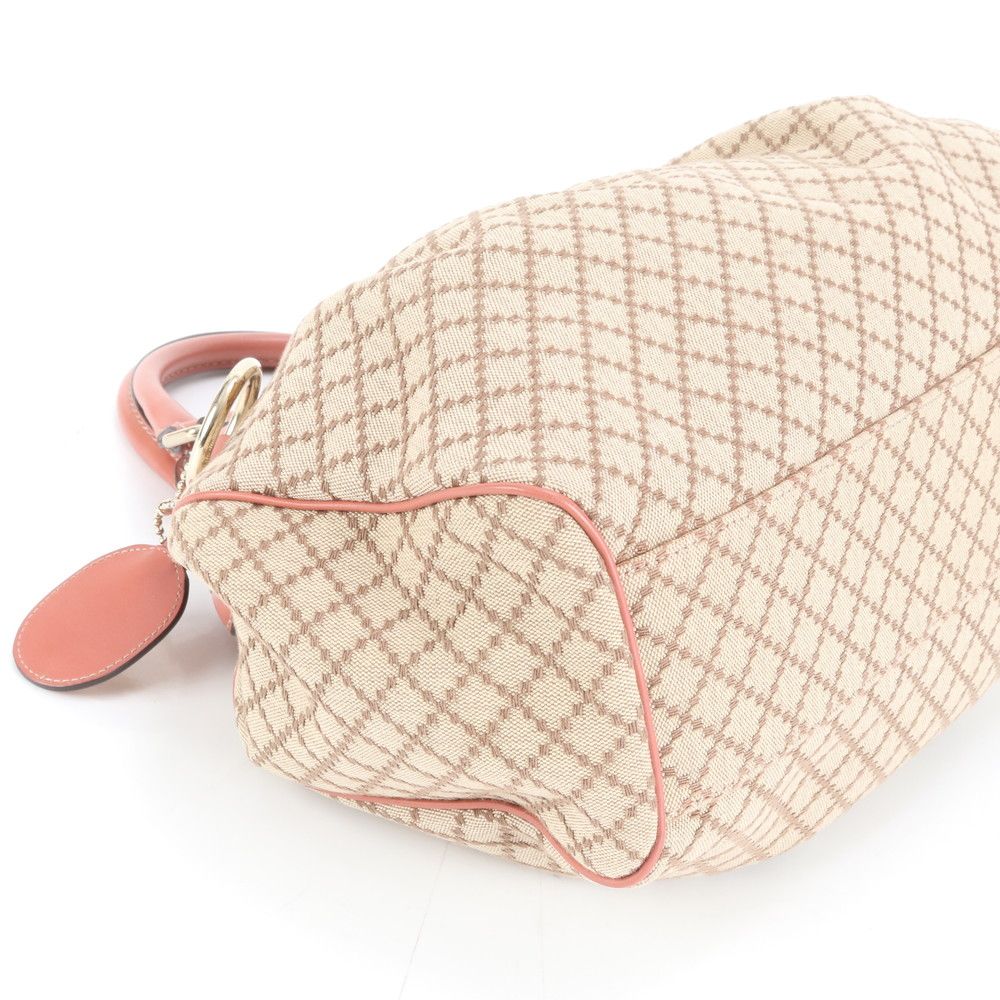 極美品 グッチ ディアマンテ スーキー 211944 レザー トート バッグ