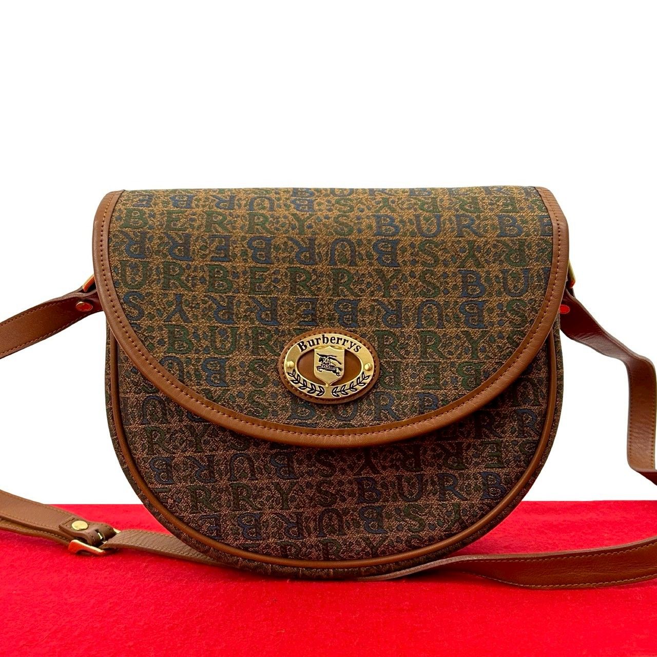 極 美品 Burberrys バーバリーズ ヴィンテージ シャドーホース ロゴ