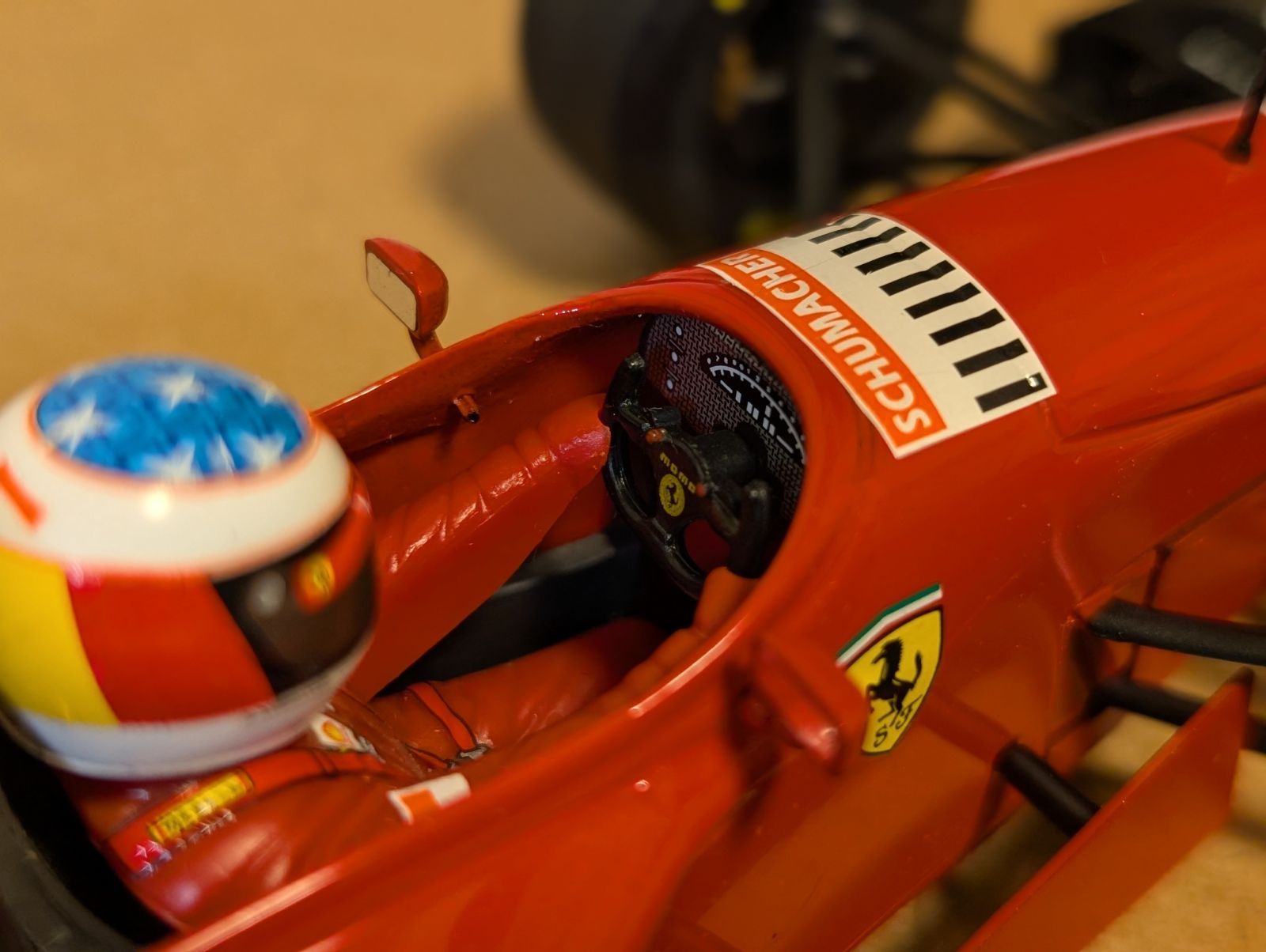 ミニチャンプス1/18フェラーリ412T2ミハエル・シューマッハ - メルカリ