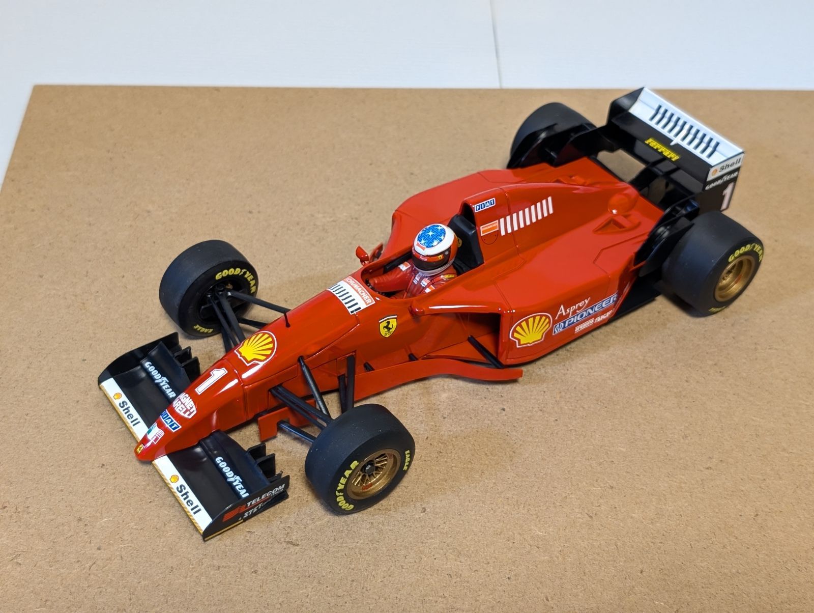 ミニチャンプス1/18フェラーリ412T2ミハエル・シューマッハ - メルカリ