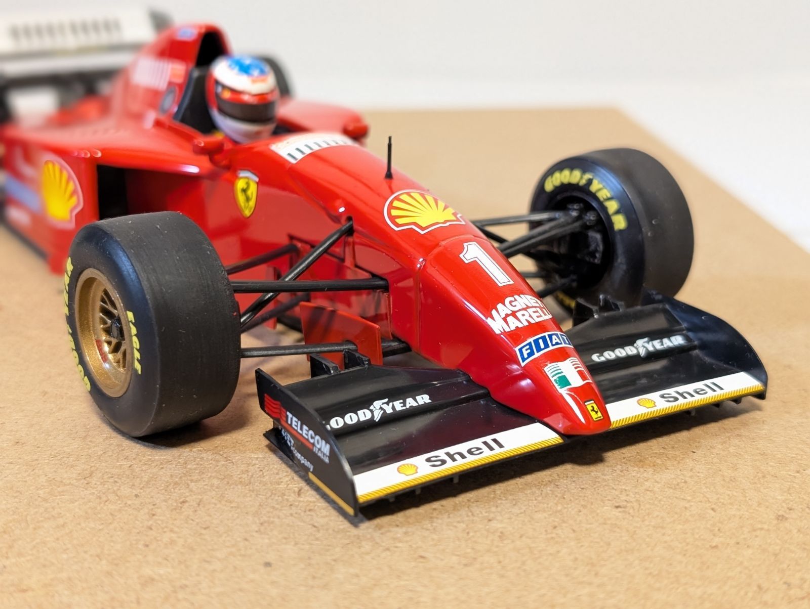 マテル F1 フェラーリ 248 ミハエルシューマッハ ケース ミニチャンプス F1 フェラーリ 248 F1 ミハエル シューマッハ ケース ミニチャンプス