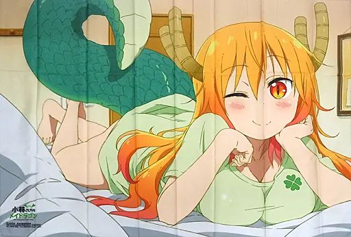 ポスター アニメ ドラゴンサイズ布ポスター トール 小林さんちのメイドラゴン C 93グッズ