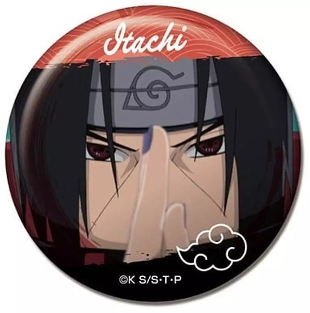 NARUTO イタチ うちはイタチ 缶バッジ ナンジャタウン B 訓練所 描き下ろし うちはイタチ 65mm缶バッジ [NARUTO-ナルト- 疾風伝