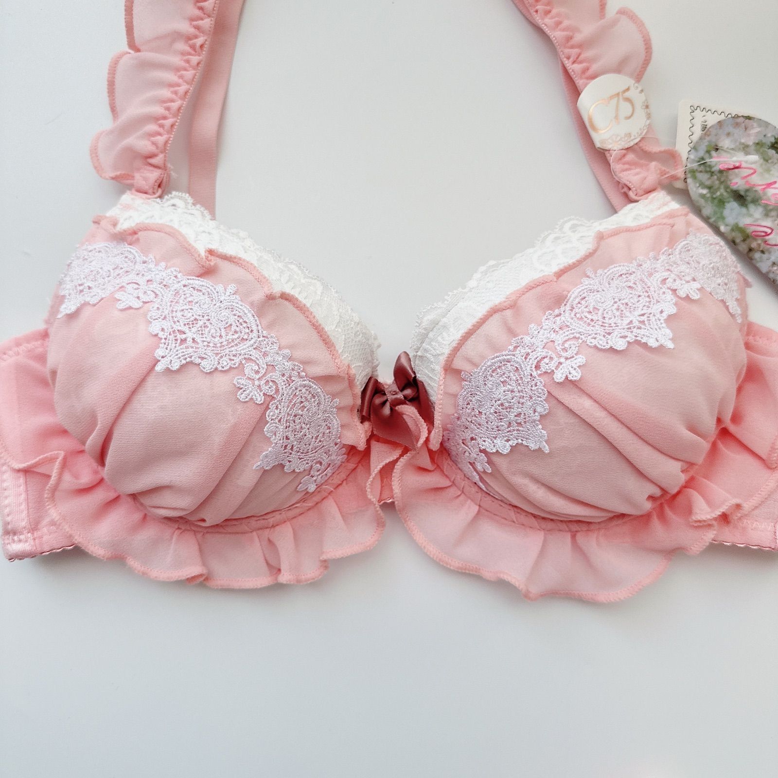 ピュアシェリ/PURECHERIE/9580PK/ブラショーツセット/ピンク/B80,B85