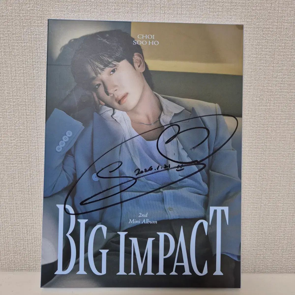 スホ ミニ 2集 サイン入り アルバム