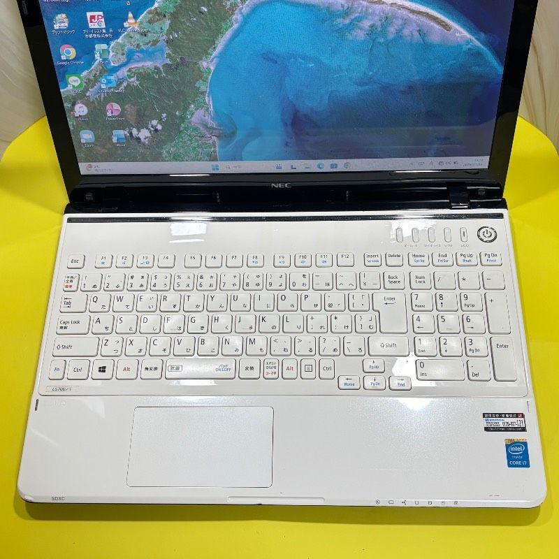 爆速Core i7✨美品✨NECノートパソコン✨メモリ8GB 新品SSD windows11