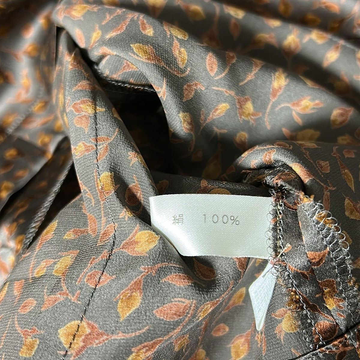 Chloe(クロエ) 長袖シャツブラウス サイズ40 M レディース - グレー