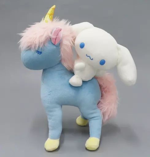 中古】ぬいぐるみ ユニコーン＆シナモン ぬいぐるみ 「シナモロール