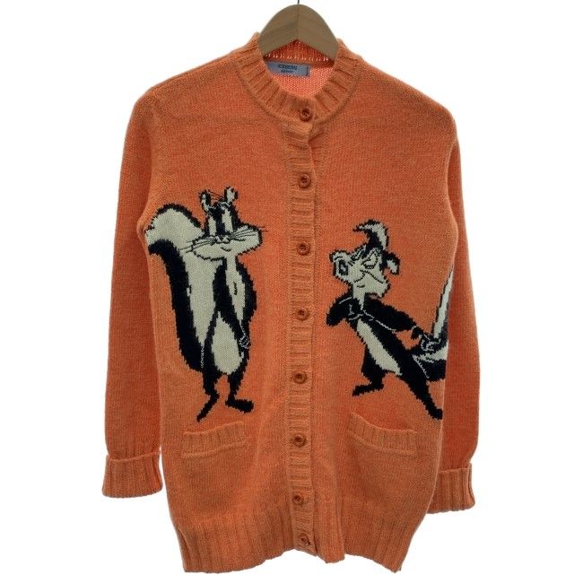 ICEBERG HISTORY カーディガン 長袖 ニット クルーネック フルボタン