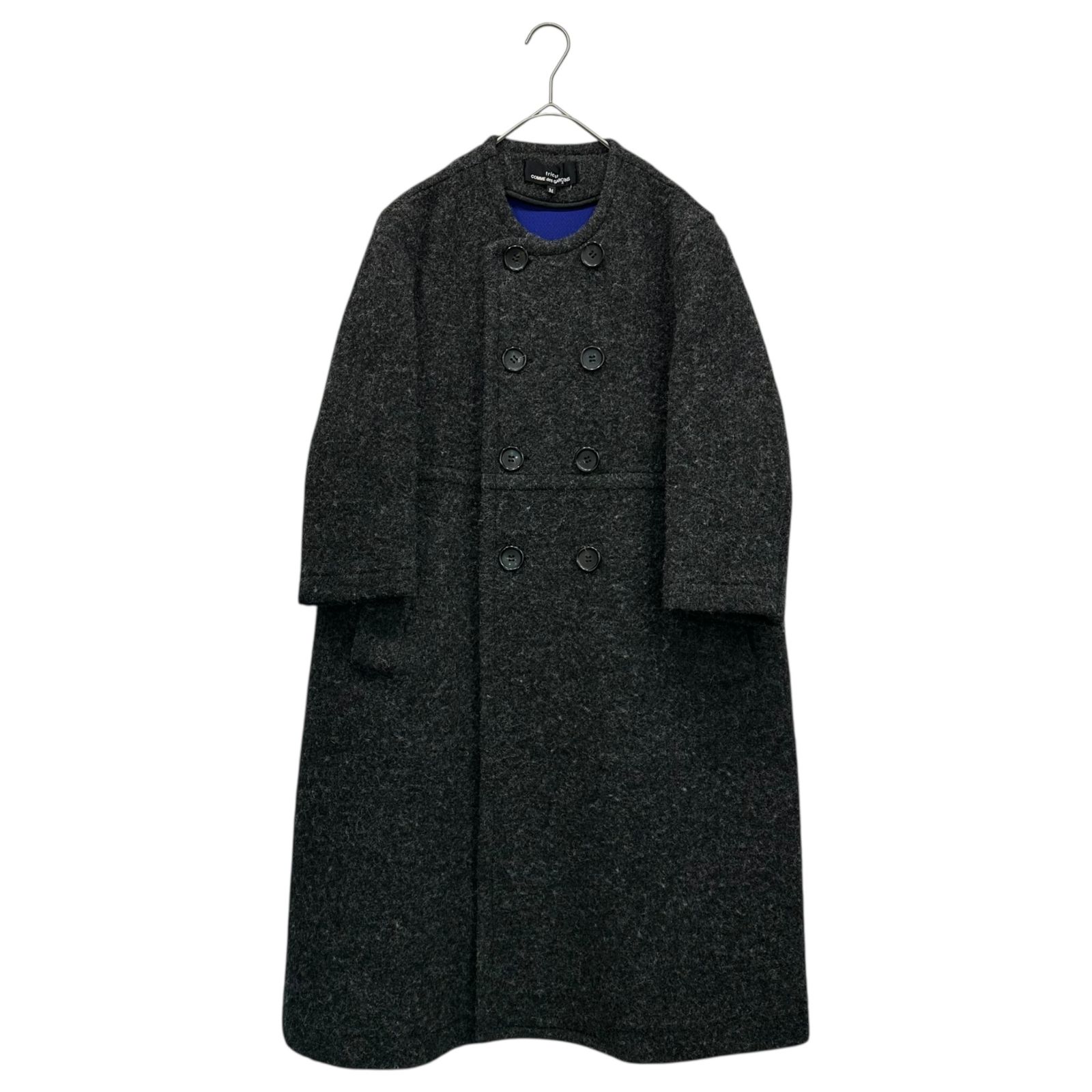 コムデギャルソンウールコート美品 tricot COMME des GARCONS(トリココムデギャルソン) 14AW Brushed Wool