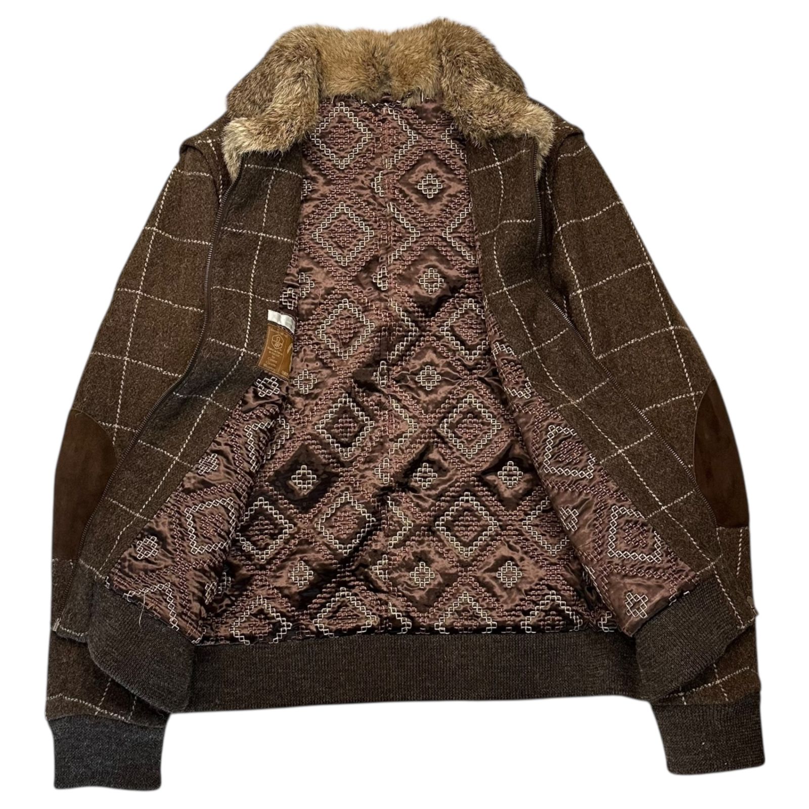 NUMBER (N)INE(ナンバーナイン) 02AW George Period Rabbit Fur Trim