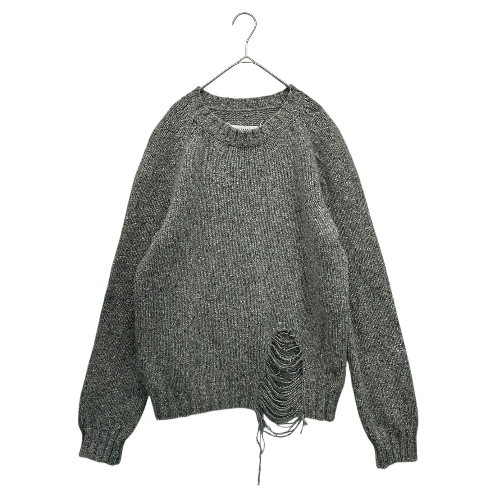 MAISON MARGIELA(メゾンマルジェラ) 19AW Destroy Crewneck Knit