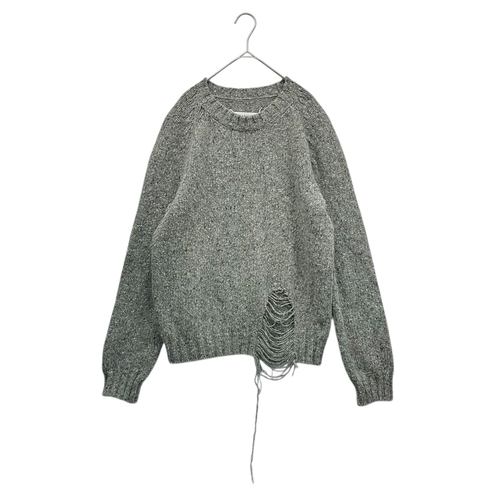 MAISON MARGIELA(メゾンマルジェラ) 19AW Destroy Crewneck Knit