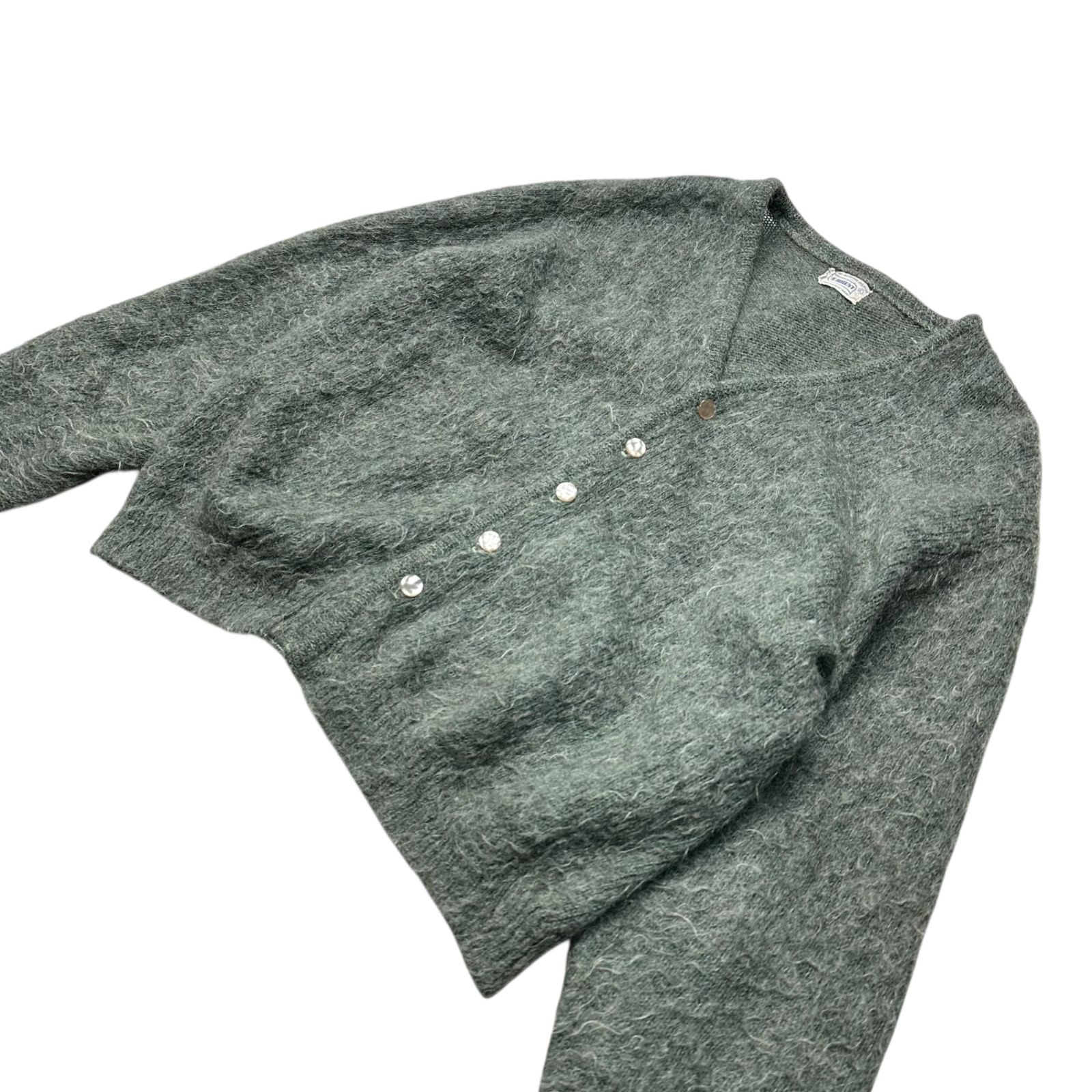 し*か様 【希少　毛足長】60s BRENT モヘアカーディガン　シャギー し*か様 【希少 毛足長】60s BRENT モヘアカーディガン シャギー し*か