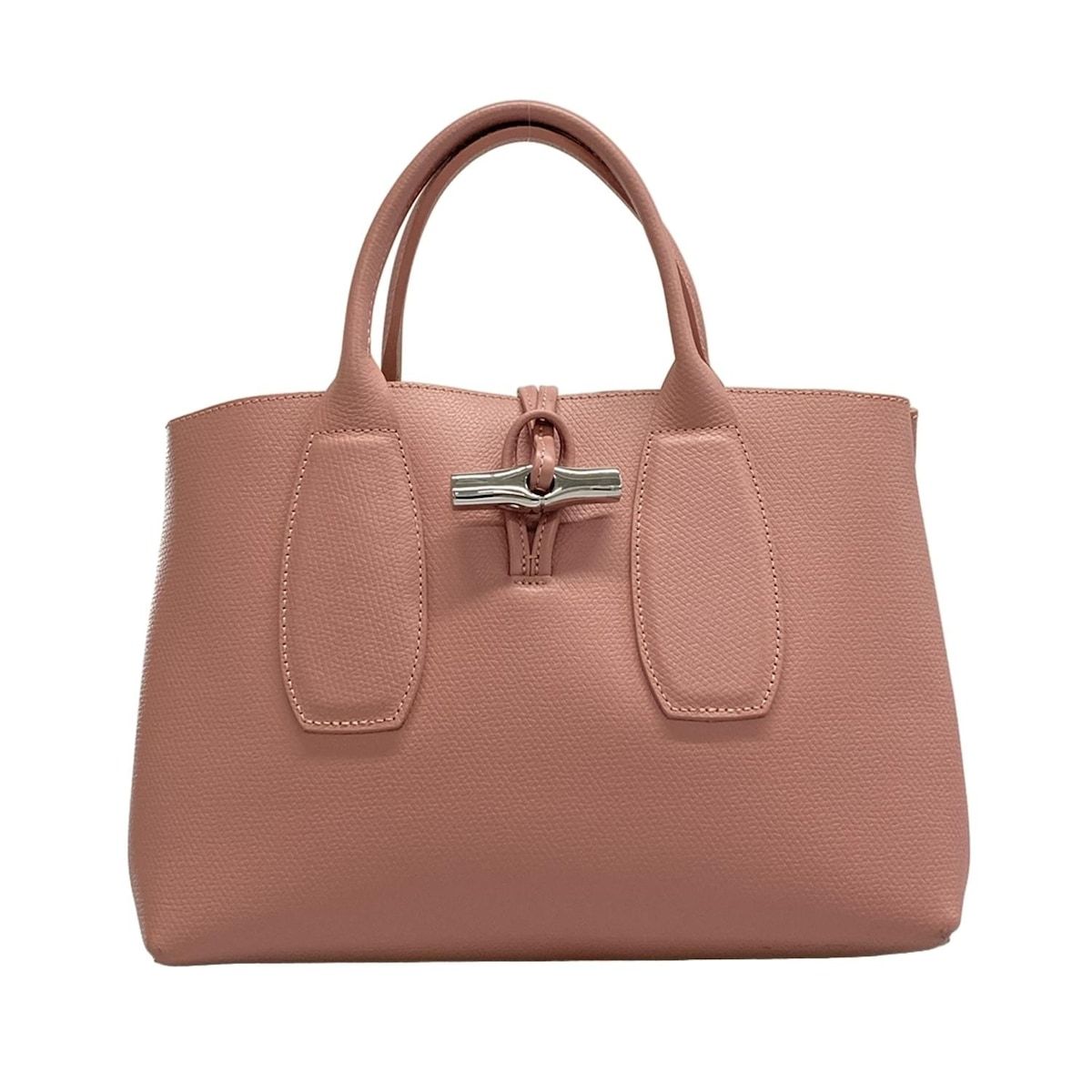 LONGCHAMP(ロンシャン) トートバッグ ロゾ ピンクベージュ レザー