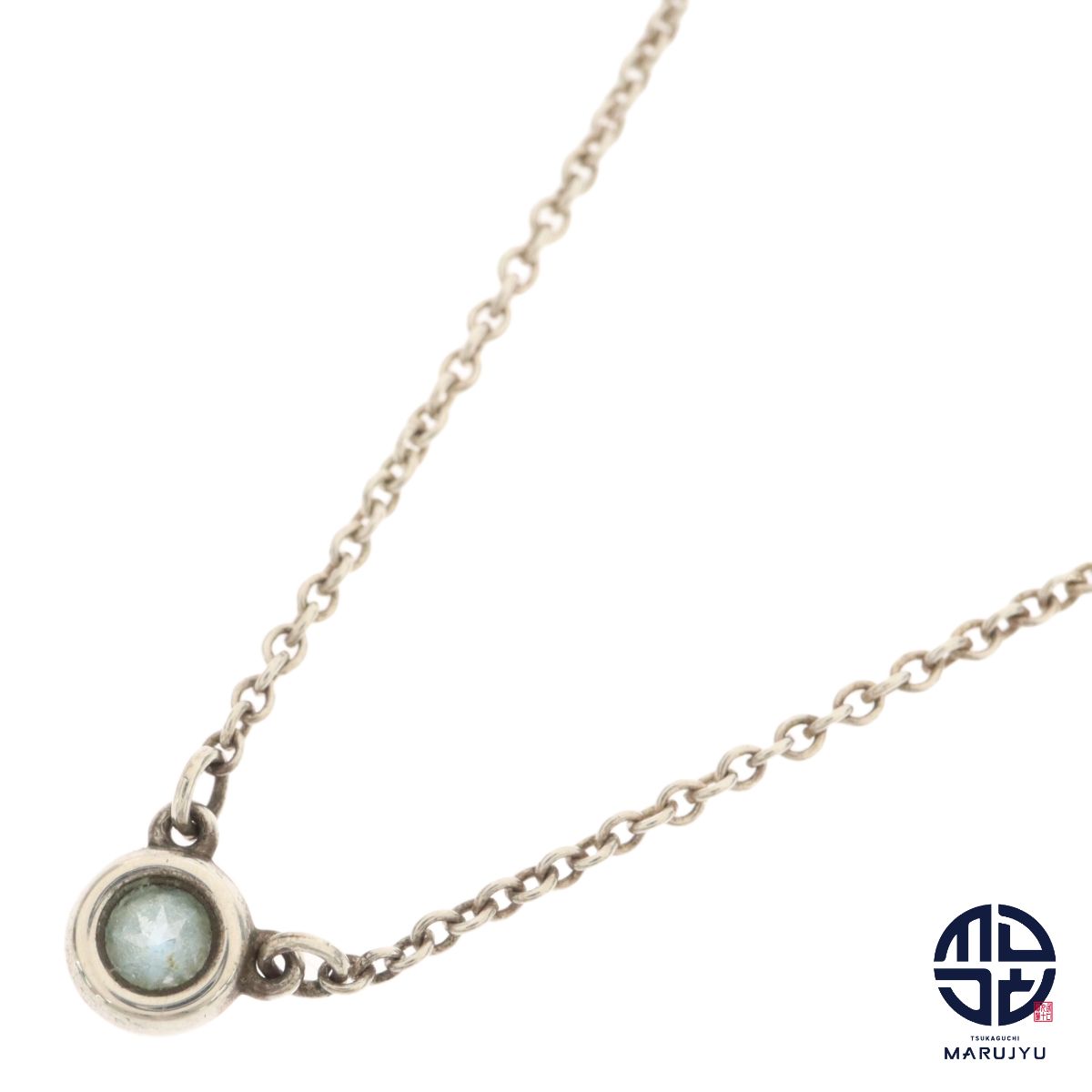 Tiffany バイザヤード　アクアマリン　シルバーネックレス　Ag925 楽天市場】【ギフト品質】ティファニー Tiffany&Co ネックレス