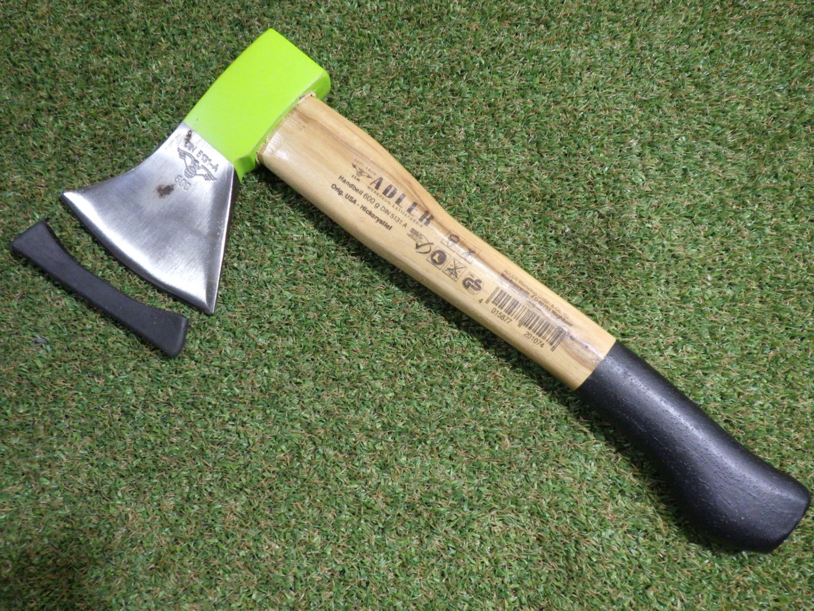 ADLER プロフェッショナル 手斧 600g おの DIN5131A キャンプ アウトドア サビあり 中古 保管品 - メルカリ