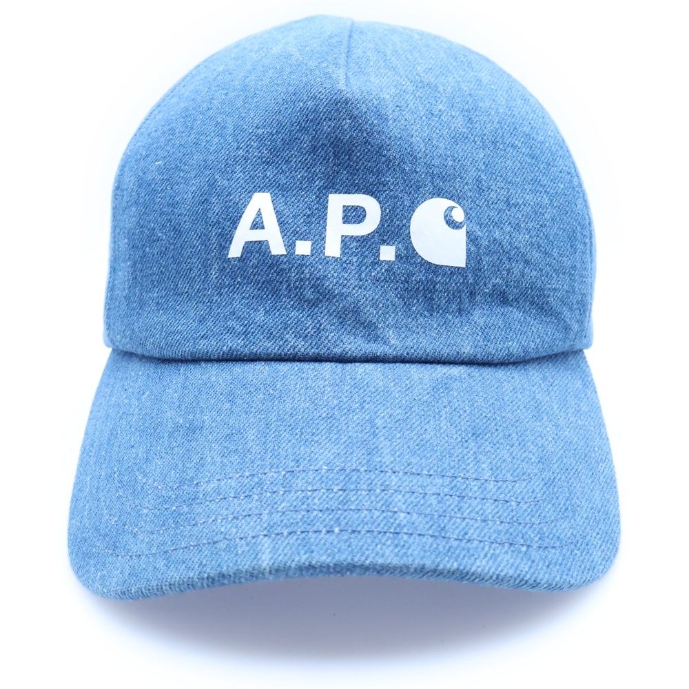 A.P.C (アーペーセー) ×Carhartt WIP CAP カーハート ロゴプリント